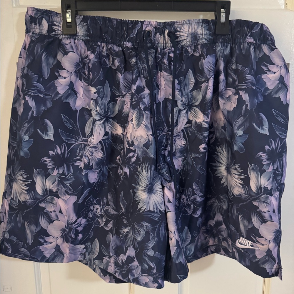 Nike Shorts Size XL Mens Midnight Navy Psychic Blue Club Flow $60